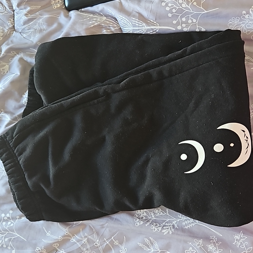 black lunar sweats